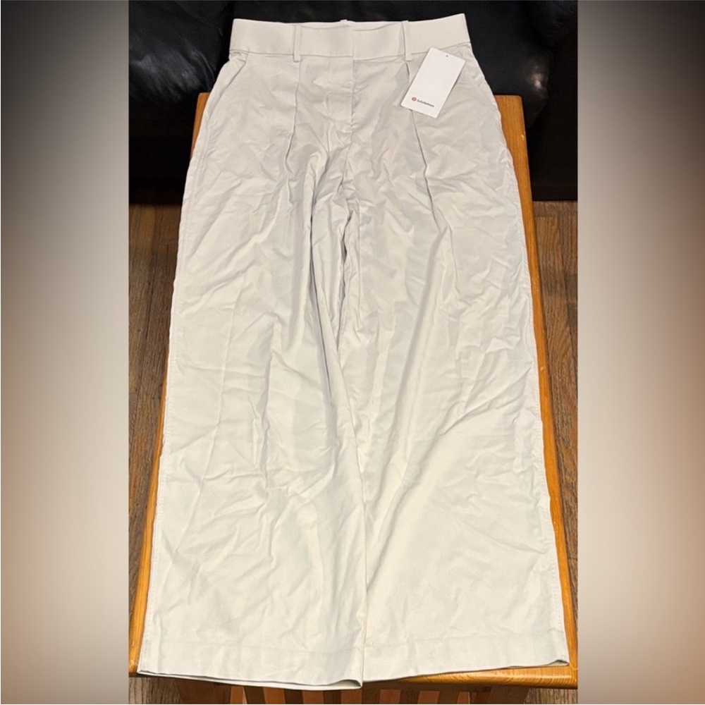 Lululemon Wide Leg High-Rise Trouser pants - Picture 4 of 10